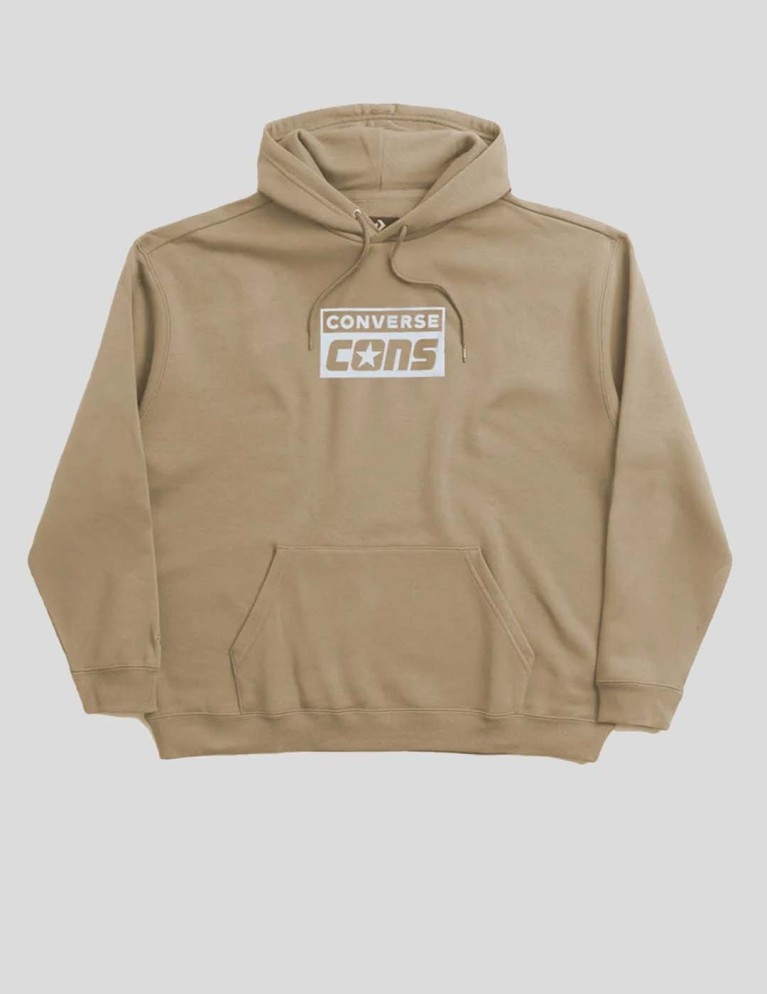 Felpa CONVERSE cons hoodie mossy sloth